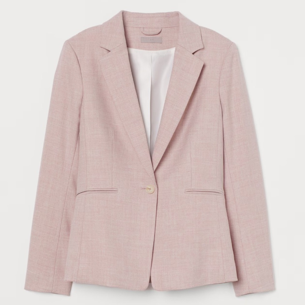 🩰 h&m woven blazer